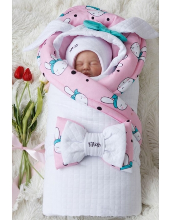 Комплект на выписку демисезонный, Miss Banny (6 предметов)