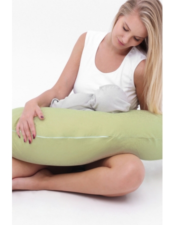 Подушка для беременных и кормящих "Фисташковая"
