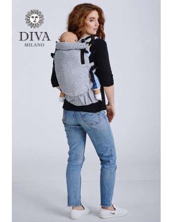 Эрго-рюкзак Diva Basico Argento Simple One!