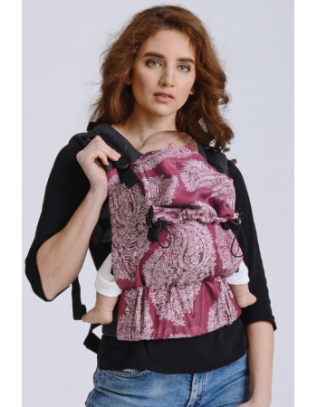 Эрго-рюкзак для новорожденных Diva Essenza Berry Simple One! с бамбуком