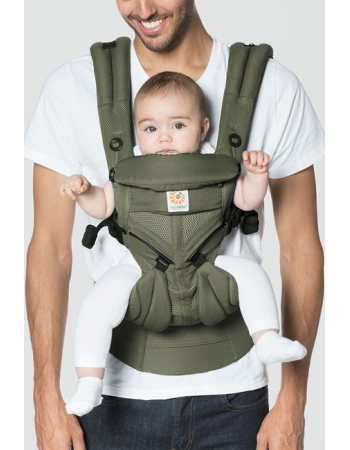 Эрго-рюкзак Ergobaby OMNI 360 Cool Air Mesh - Khaki Green