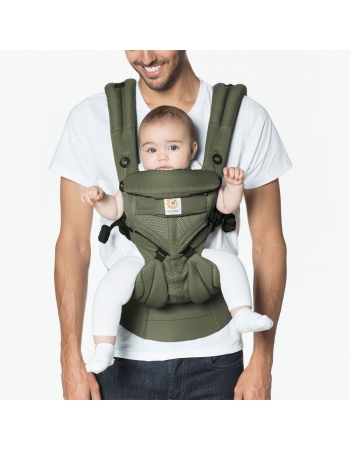 Эрго-рюкзак Ergobaby OMNI 360 Cool Air Mesh - Khaki Green