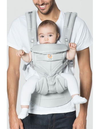 Эрго-рюкзак Ergobaby OMNI 360 Cool Air Mesh - Pearl Grey