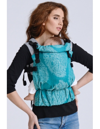Эрго-рюкзак с рождения Diva Smeraldo Simple One! со льном