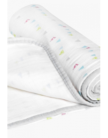 Одеяло муслиновое для коляски Aden by Aden Anais, Dancing Bunnies