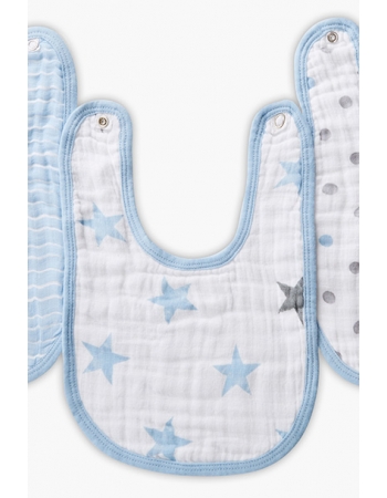 Слюнявчик Aden by Aden Anais, набор из 3 штук, Dapper