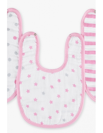 Слюнявчик муслиновый Aden by Aden Anais, набор 3, Little Bib Darling