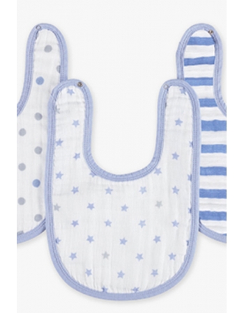 Слюнявчик муслиновый Aden by Aden Anais, набор из 3 штук, Little Bib Dashing