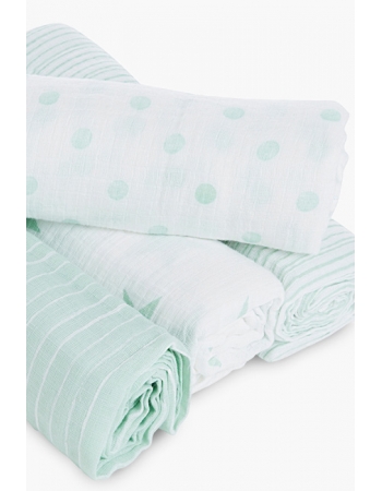 Муслиновые пеленки для новорожденных Aden by Aden Anais, большие, набор 4, Dream