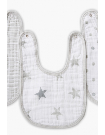 Слюнявчик муслиновый Aden by Aden Anais, набор 3, Dusty