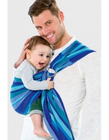 Слинг с кольцами Amazonas (двойное диагональное плетение), Laguna 180