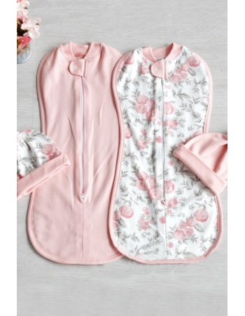 Комплект пеленок-коконов для новорожденных, Vintage Poudre