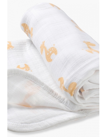 Одеяло муслиновое для коляски Aden by Aden&Anais, Safari Friends-Giraffe