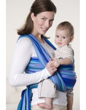 Слинг-шарф Amazonas (двойное диагональное плетение), Laguna