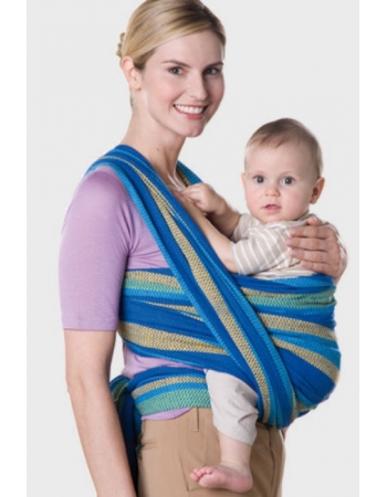 Слинг-шарф Amazonas (двойное диагональное плетение), Melon