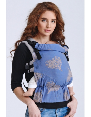 Эрго-рюкзак для новорожденных Diva Basico Azzurro Simple One!