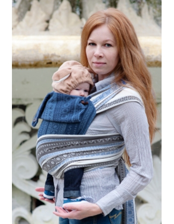 Май-слинг Ellevill Zara Infinity / Zara Tricolor Blue УЦЕНКА