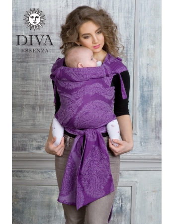 Май-слинг для новорожденных Diva Essenza, Viola с бамбуком