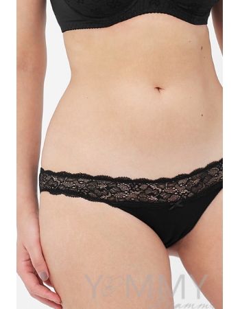 Трусы для кормящих и беременных хлопковые, цвет черный