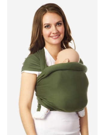 Трикотажный слинг-шарф, хаки