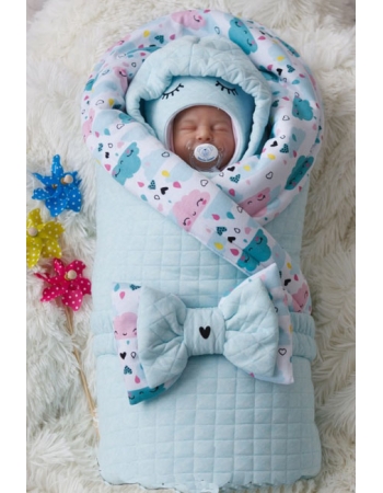 Комплект на выписку демисезонный, Little Girl (6 предметов)