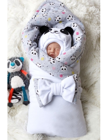 Комплект на выписку демисезонный, Magic Panda (6 предметов)