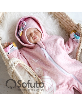 Комплект на выписку холодное лето plus, Rosa Dior (6 предметов)