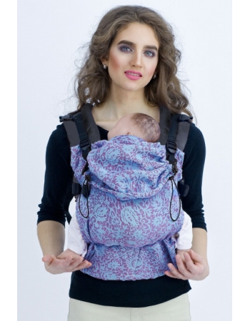 Эрго-рюкзак для ребенка Diva Milano Lilla Simple One! со льном