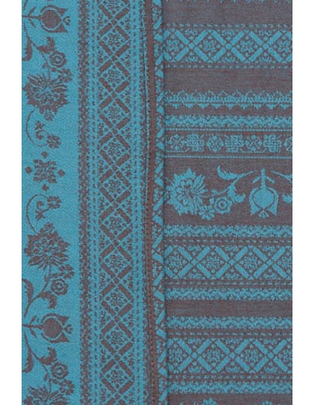 Слинг с кольцами с бамбуком Карауш, Adel Turquoise