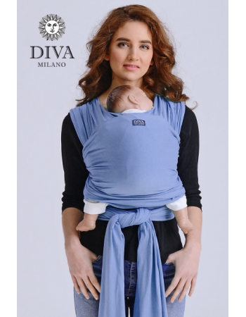 Слинг-шарф трикотажный Diva Stretchy, Cielo