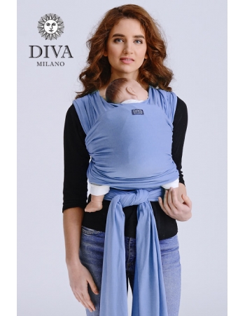 Слинг-шарф трикотажный Diva Stretchy, Cielo