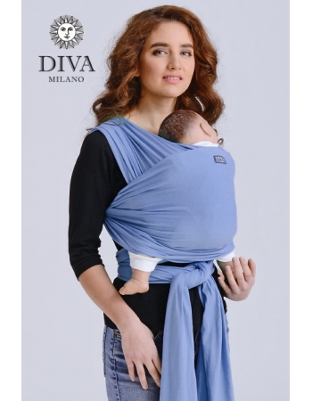 Слинг-шарф трикотажный Diva Stretchy, Cielo