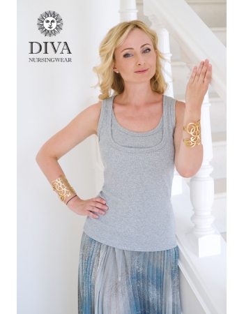 Топ для кормления Diva Nursingwear Eva, цвет Nebbia