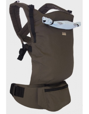 Эрго-рюкзак X-Класнер, серо-коричневый