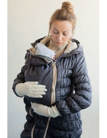 Слингокуртка мультисезонная Айта 3в1, темно-серый