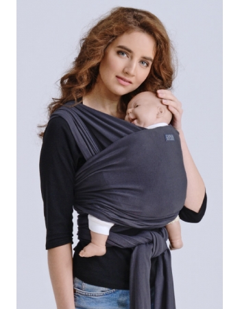 Трикотажный слинг-шарф Diva Stretchy, Grafite