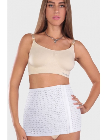 Бандаж послеродовой утягивающий "Лента", белый