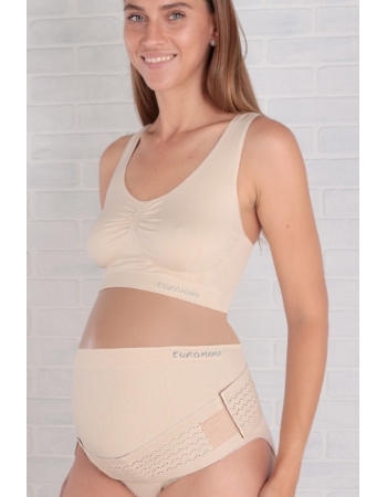 Бандаж для беременных дородовой (пояс), бежевый