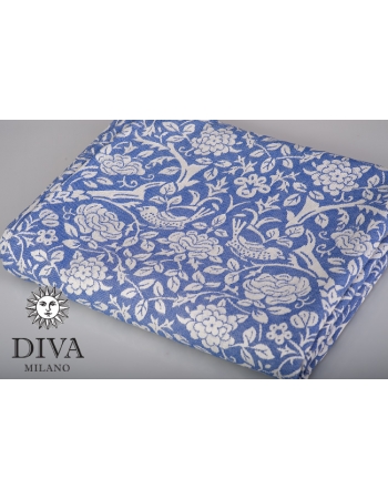 Эрго-рюкзак для новорожденных Diva Milano Rose Azzurro Simple One!