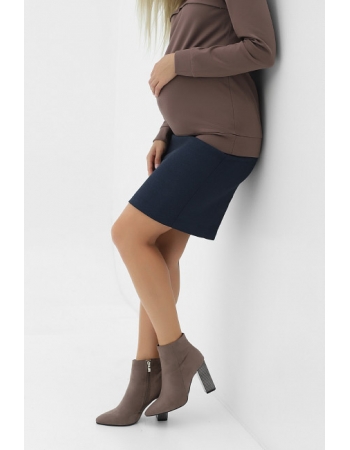 Юбка-карандаш для беременных и родивших, темно-синяя