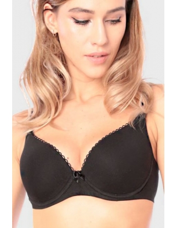 Бюстгальтер для кормления и беременных Elize, черный