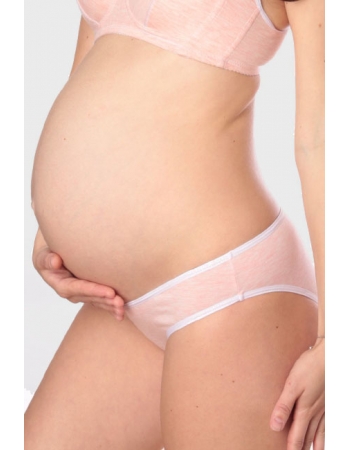 Трусы для беременных и после родов Universal (хлопок), розовый меланж