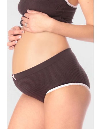 Трусы для беременных и после родов Fantasy, бордовые