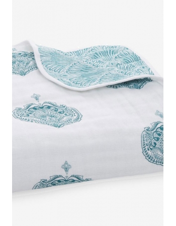 Одеяло муслиновое Aden&Anais, Paisley teal paisley drop