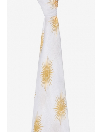 Бамбуковая пеленка для новорожденных Aden&Anais большая, Golden sun