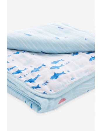 Муслиновое одеяло Aden by Aden Anais, Making waves - sailboats