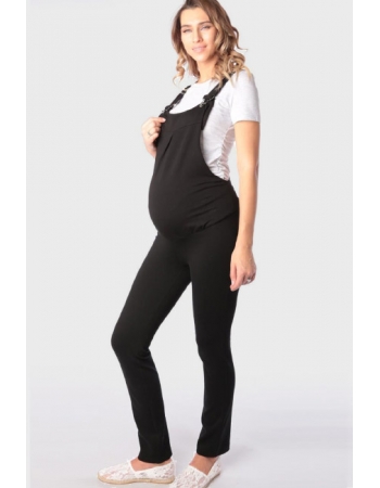 Комбинезон для беременных джерси, черный