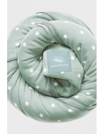 Слинг-шарф трикотажный Manduca, Limited Edition, Little Stars Mint