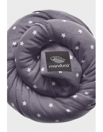 Слинг-шарф трикотажный Manduca, Limited Edition, Little Stars Slate