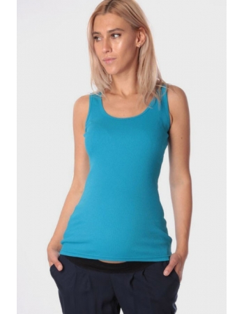 Майка для беременных, цвет бирюзовый